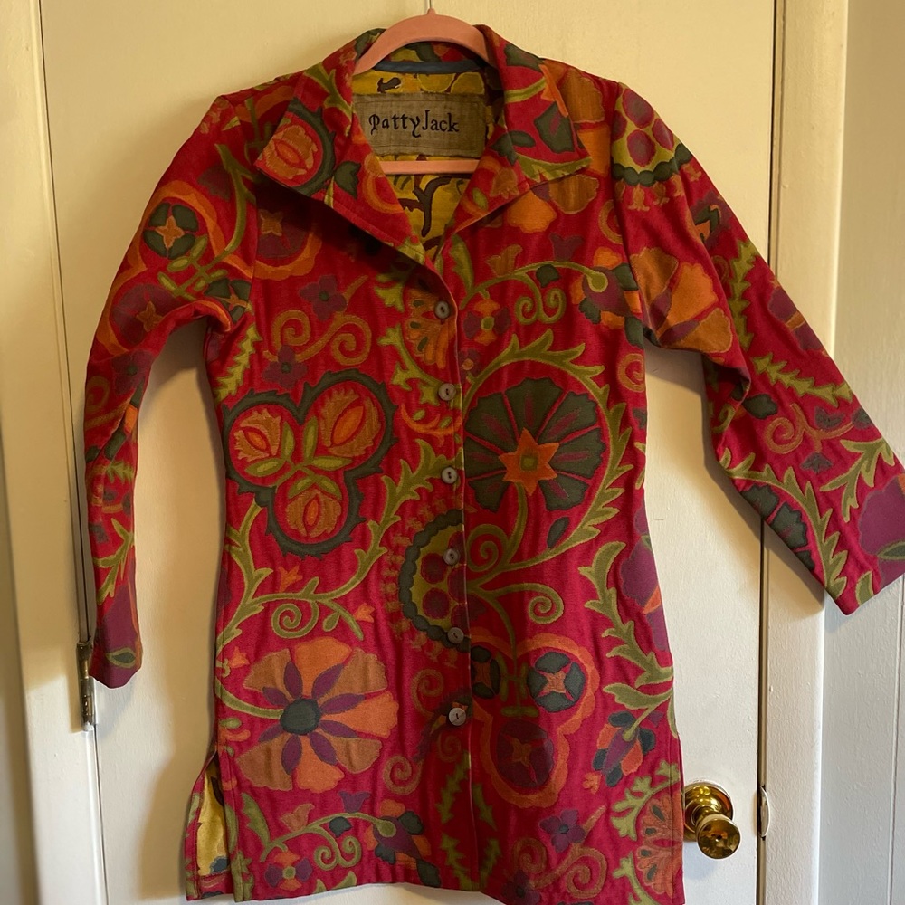 Patty Jack PattyJack Retro vintage Tapestry blazer